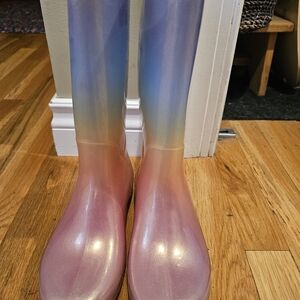 Rainbow Kids Rain Boots